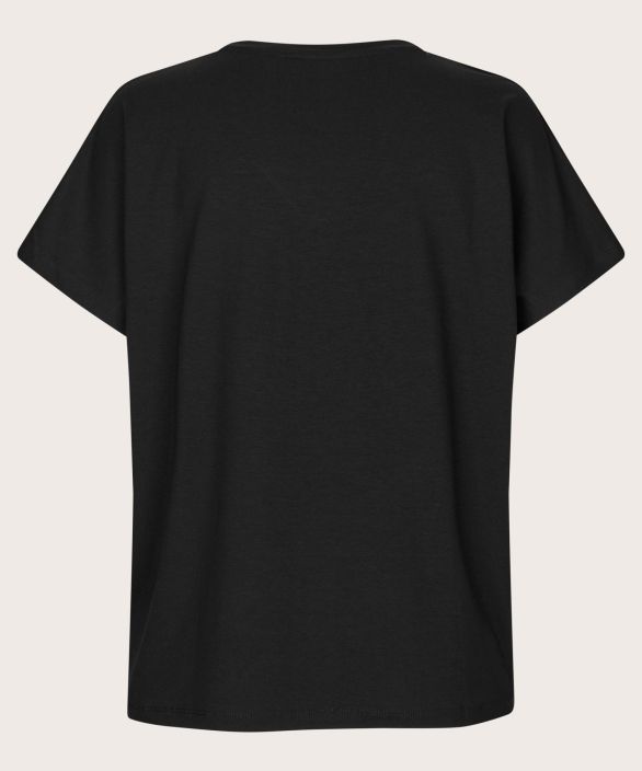 MASAI paita Badu Musta pehmeä jersey viskoosi tuotekuva 5