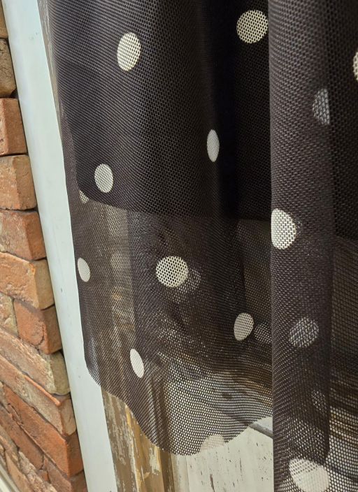 Marta du Château pitkä hame 37106 Moro dot Ihana ruskea pohja täpläkuosilla tuotekuva 2